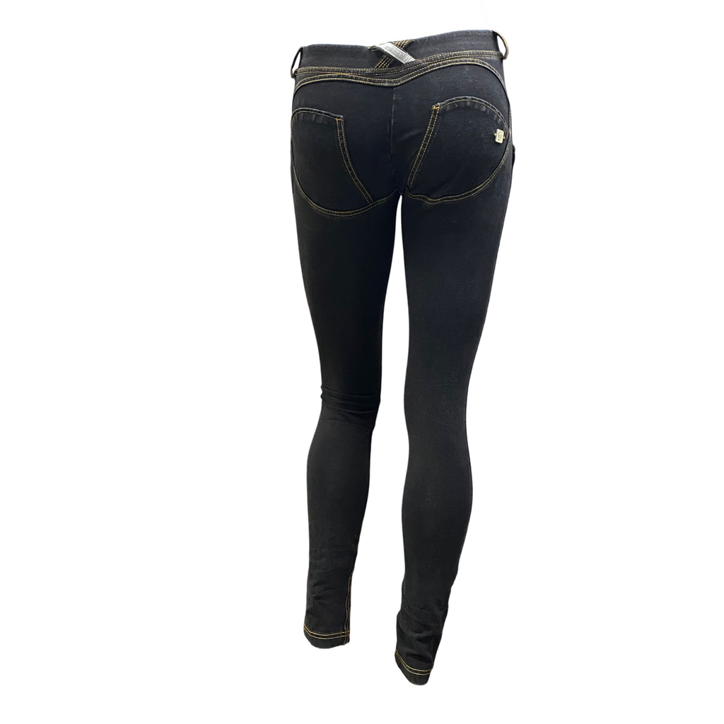Freddy pantalone sportivo da donna aderente WRUP14KJ1E J7Y nero