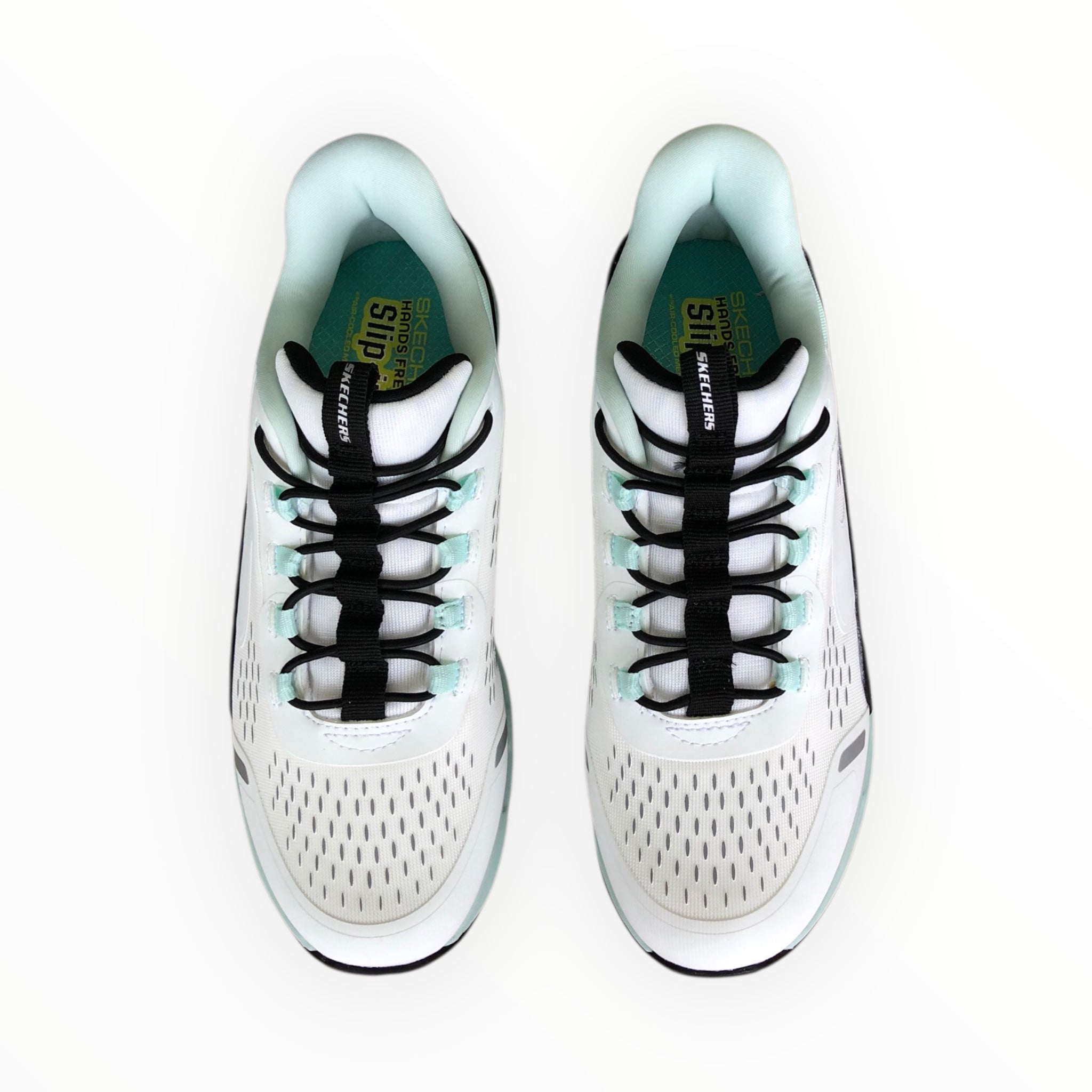 Skechers Glide-Step Vista Lane 303654L WBTQ White/Black/Turquoise