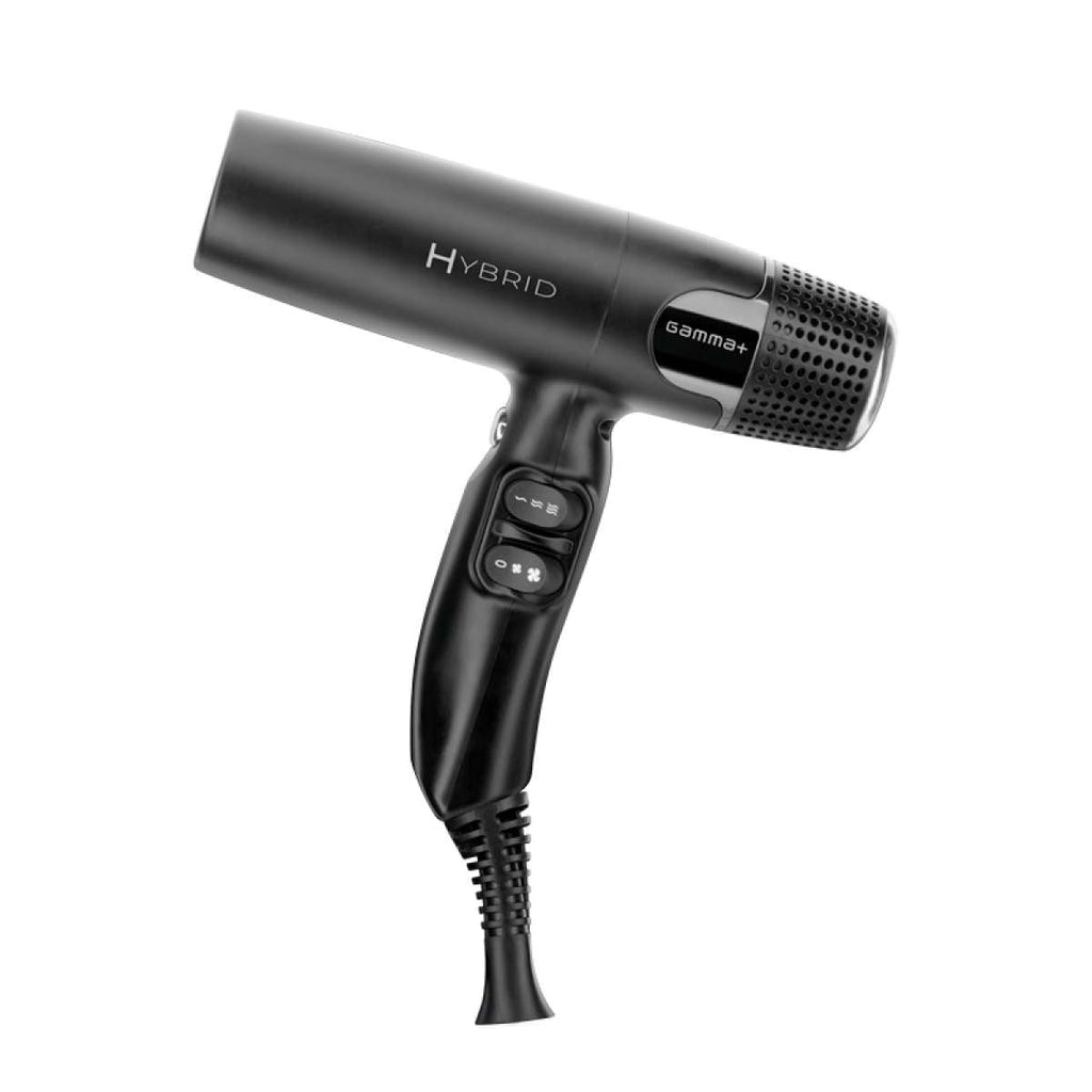 GammaPiù Hybrid Asciugacapelli Con Motore Digitale E Tecnologia Ionic 1800 W Nero