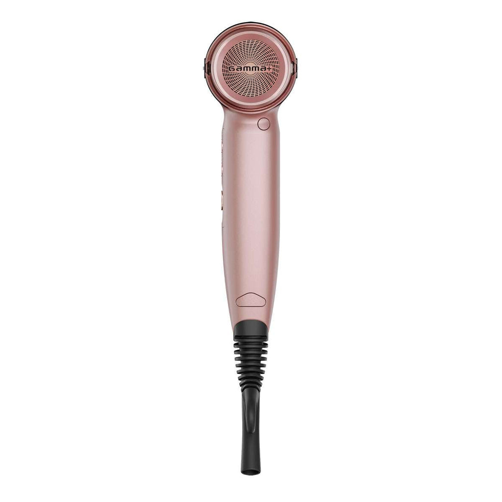 GammaPiù XCell Bactericidal Asciugacapelli Ultra Leggero Con Motore Digitale E Tecnologia Ionic 1600 W Gold Rose