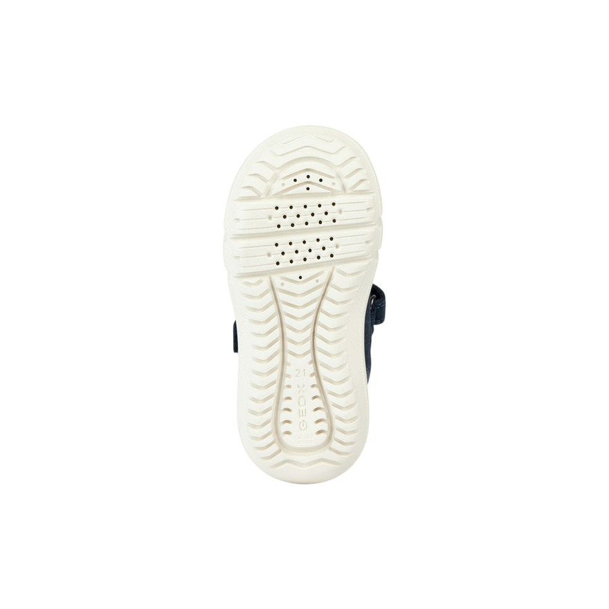 Geox Scarponcini Hyroo B365DA per Bimbo - Blu Navy e Ocra