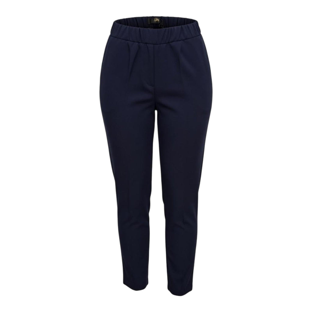 Griffai pantalone Strech da donna con coulisse DGP7932 blu