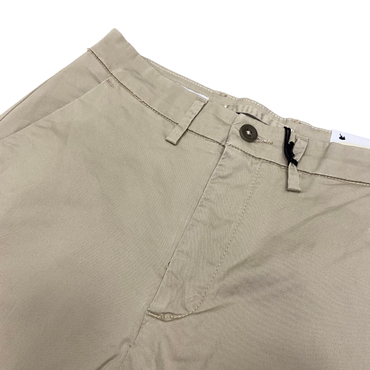 Hamaki-Ho Bermuda Uomo Cotone Elasticizzato Beige - PB1757H