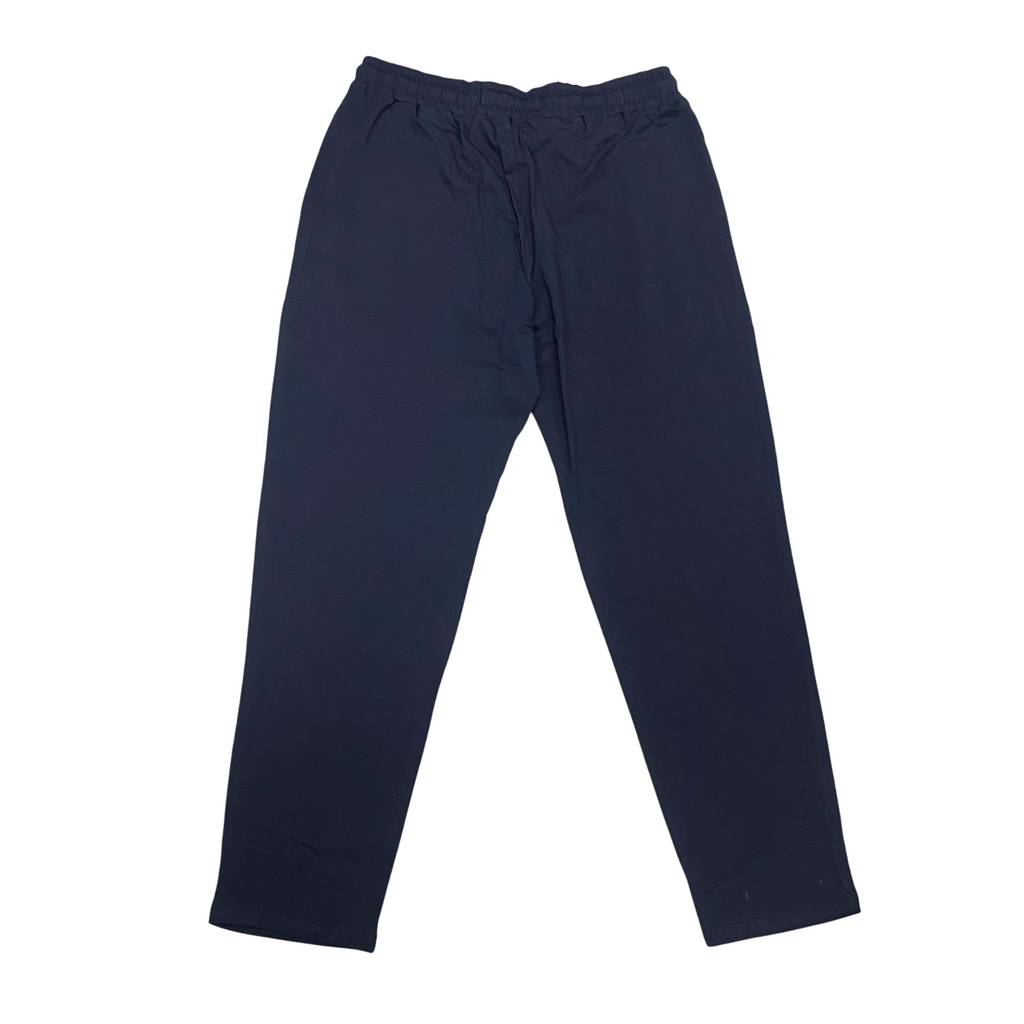 Hangar93 pantalone sportivo da uomo  in cotone jersey Over Size z234U1 BLU02 blu