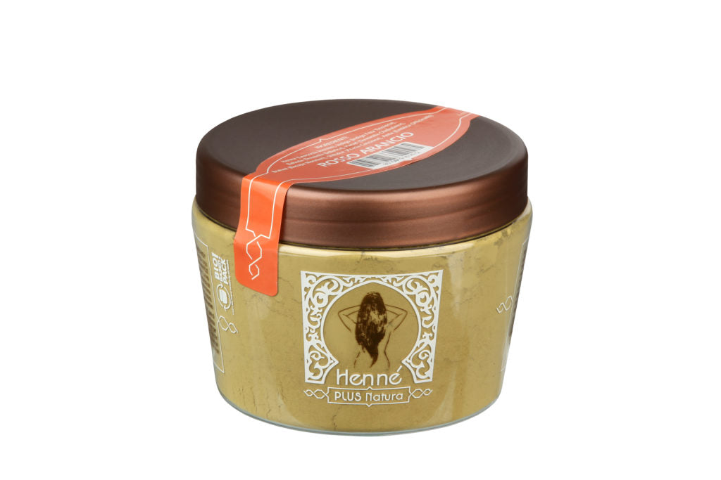 Henné Plus Natura Colore Per Capelli 100% Naturale Rosso Arancio 125 gr