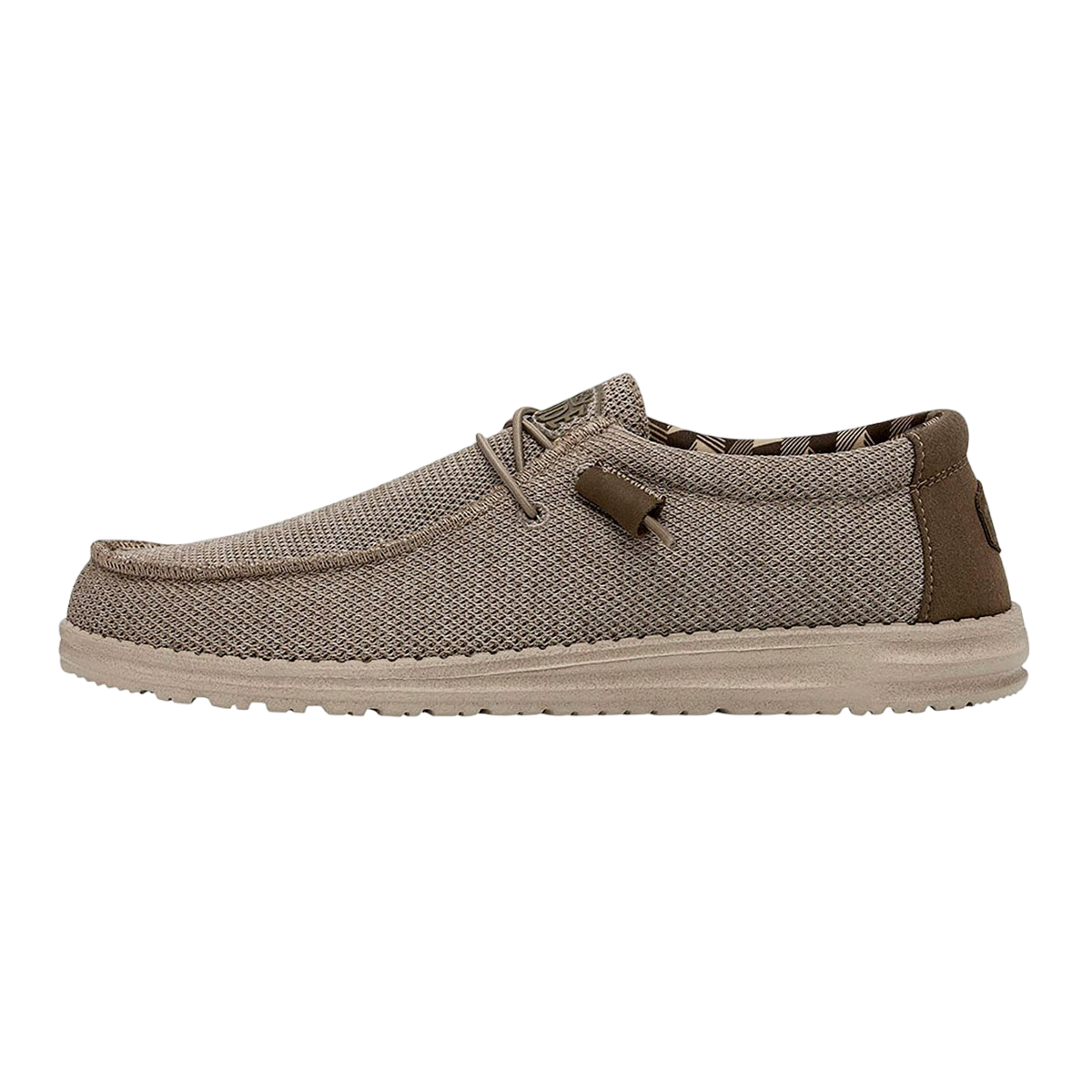 Hey Dude Wally Sox Stitch 40019-205 Mocassino Uomo Beige