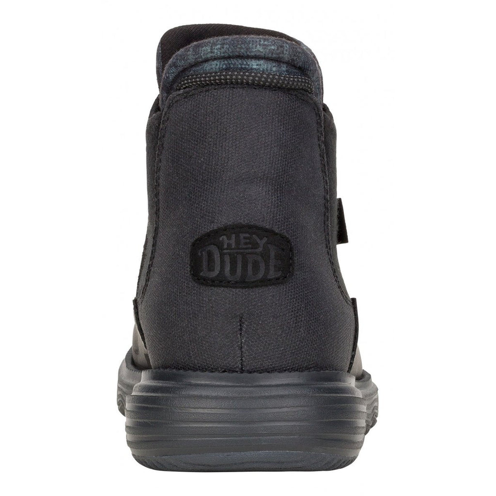 Hey Dude Branson Classic Stivaletto Uomo Nero Idrorepellente