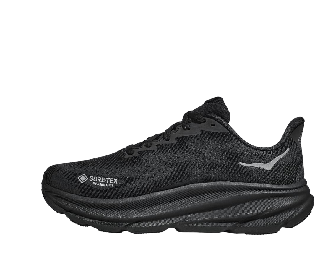 Hoka Clifton 9 GTX 1141470F/BBLC Nero Scarpe Running Uomo Gore-Tex