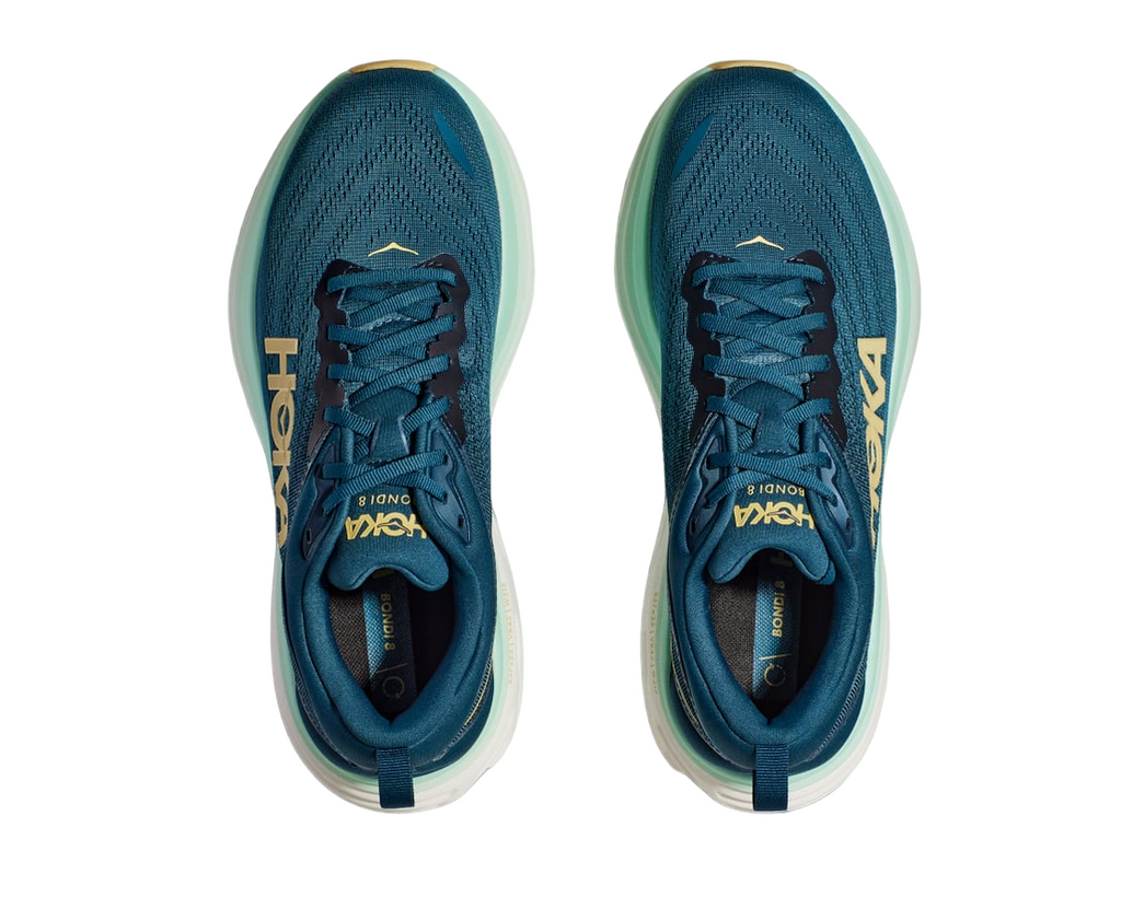 Hoka Bondi 8 Scarpa Running Uomo Massima Ammortizzazione Oceano Blu