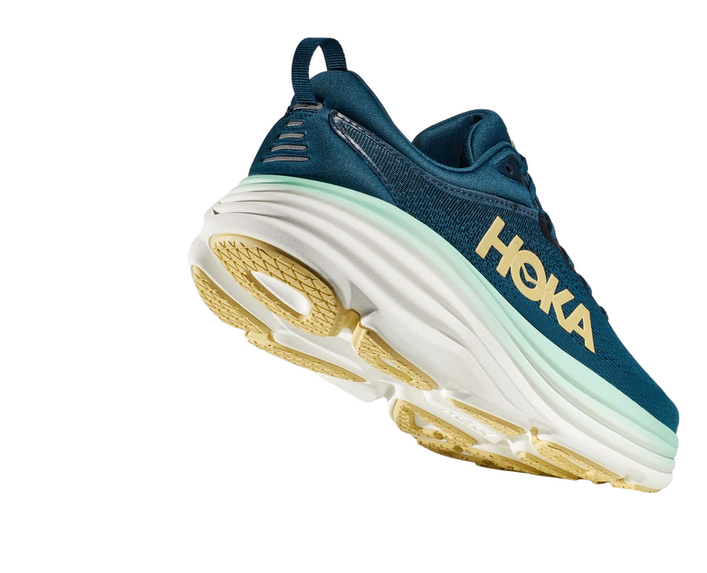 Hoka Bondi 8 Scarpa Running Uomo Massima Ammortizzazione Oceano Blu