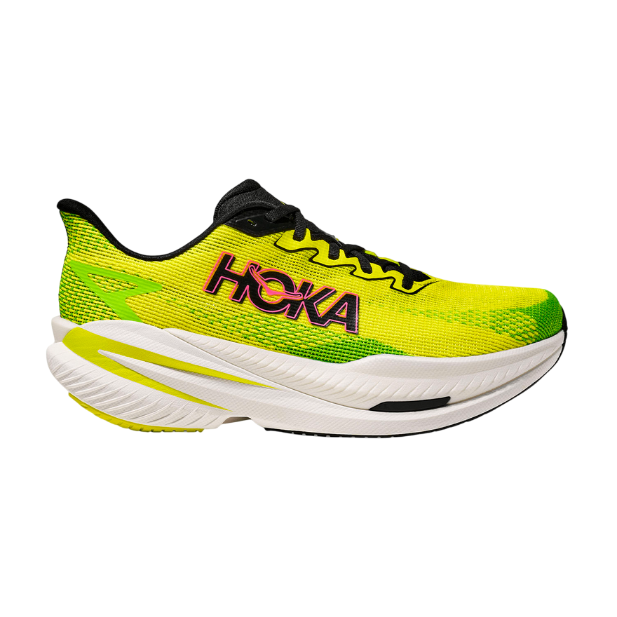 Hoka Mach X 31168720/NNHK Giallo Verde Uomo Scarpa Running Piastra Pebax