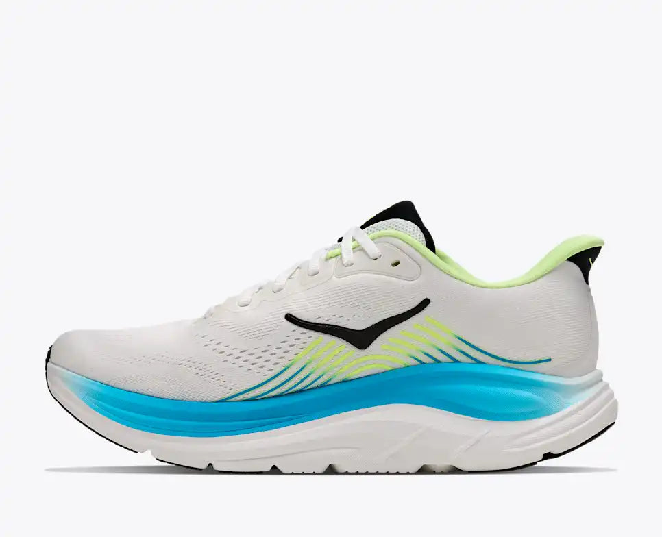 Hoka One One Scarpa Running Uomo Clifton 11 Bianco Nero 1176572-FLCK