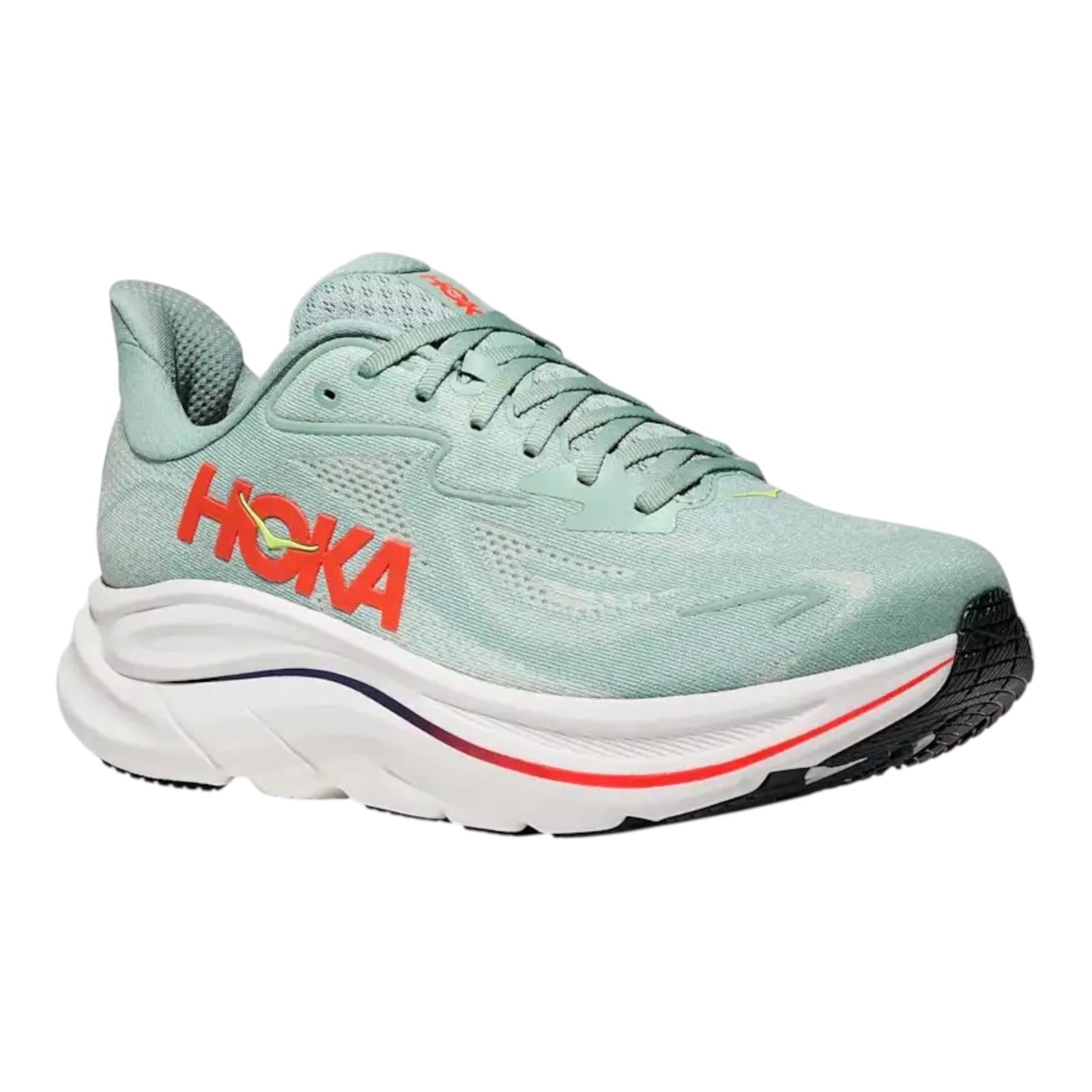 Hoka One One Clifton 10 Uomo Running 1162030-SGNN Sage Neon