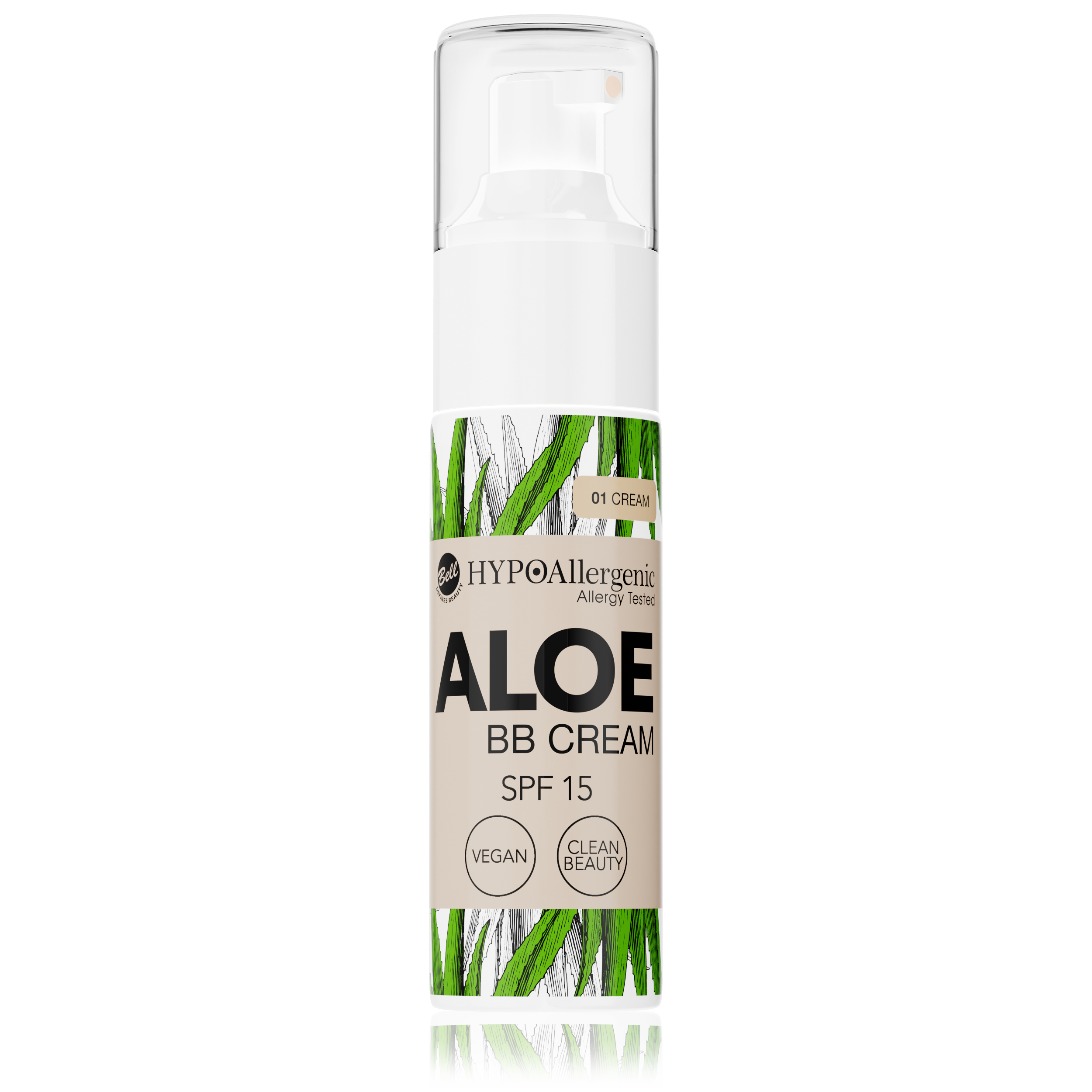 HypoAllergenic Aloe BB Cream SPF 15  20 gr