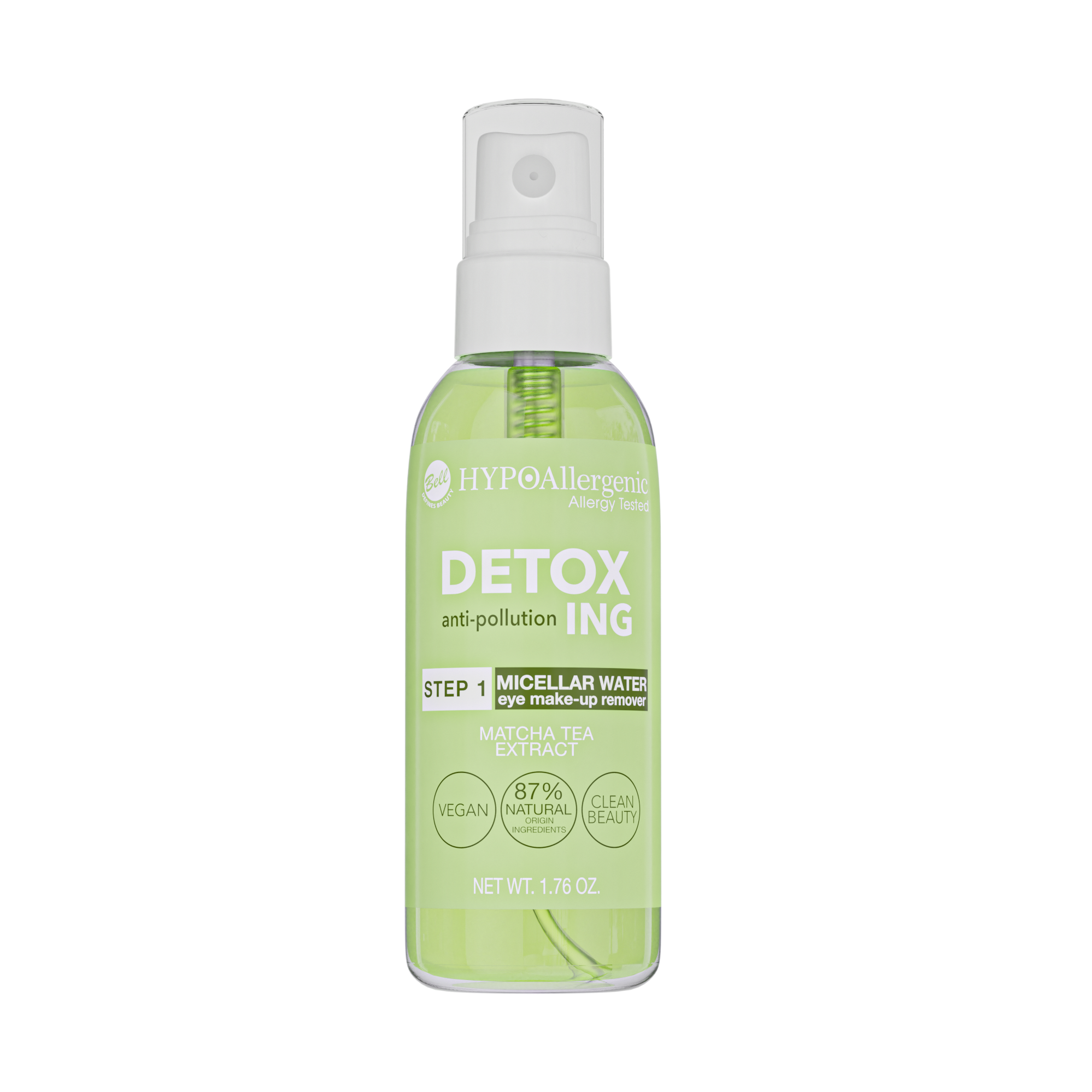 HypoAllergenic DetoxIng Step 1 Detergente Micellare Occhi, Ciglia, Sopracciglia E Zona Perioculare 50 ml