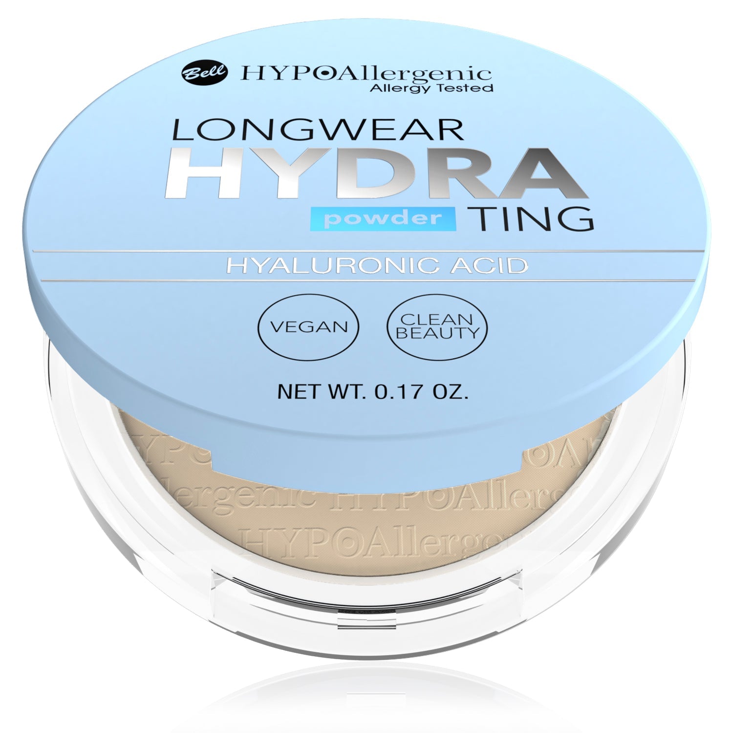 HypoAllergenic Longwear Hydra Ting Cipria Compatta Con Acido Ialuronico 5 gr