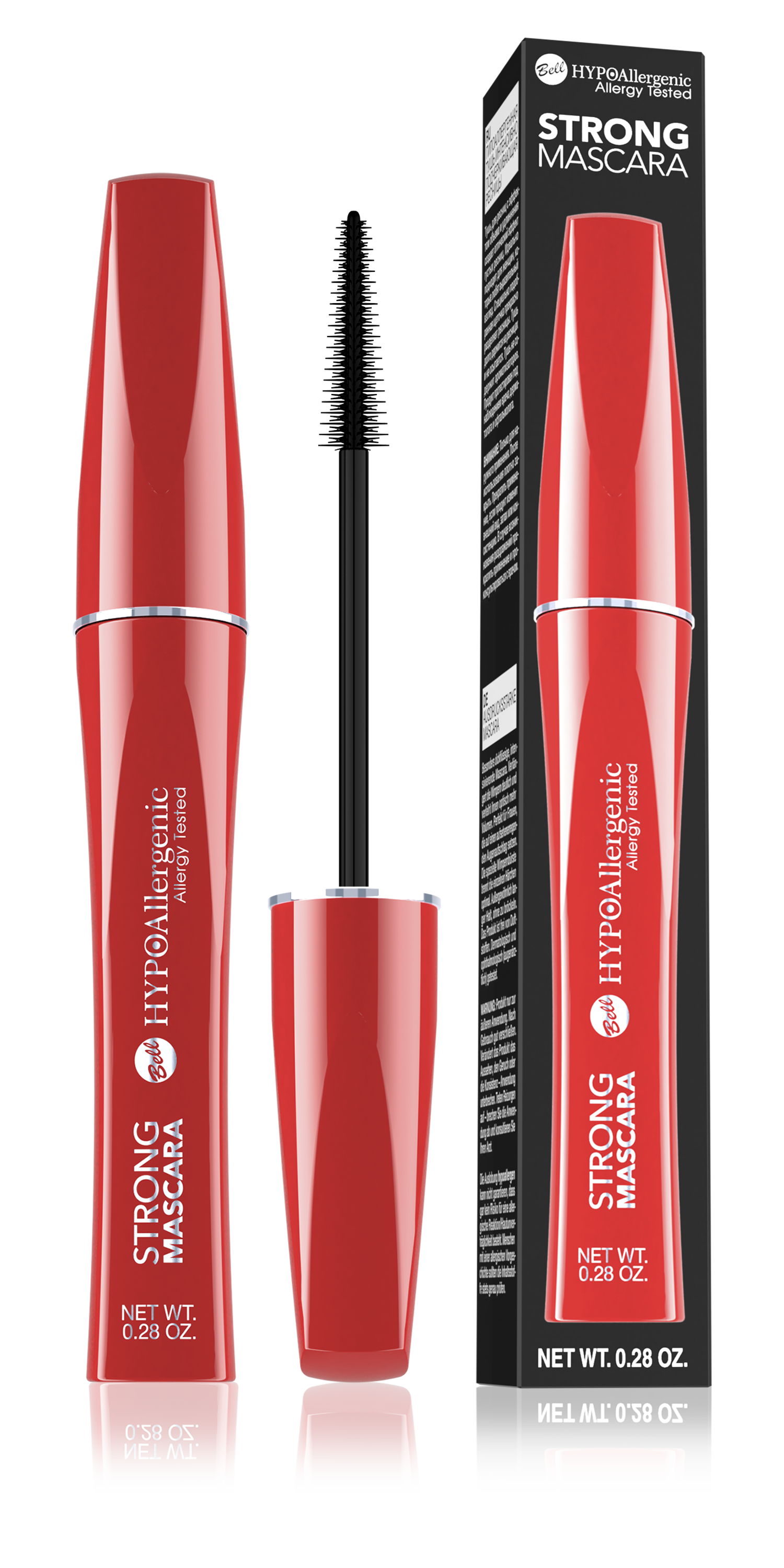 HypoAllergenic Strong Mascara Intenso Allungante Alta Definizione 8 gr