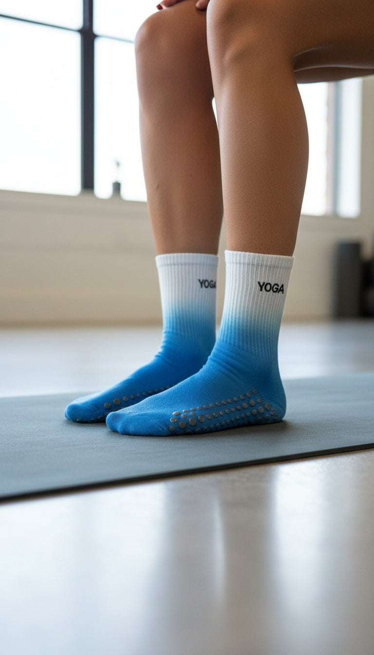 Calzini Lunghi Antiscivolo Yoga & Pilates