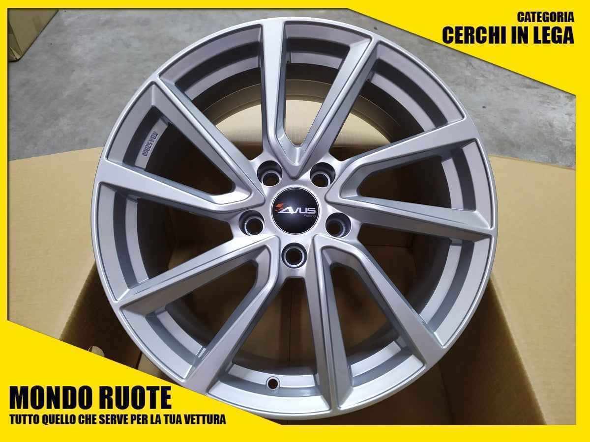 SET 4 Cerchi In Lega AVUS 18 Pollici Per KIA Sportage Soul
