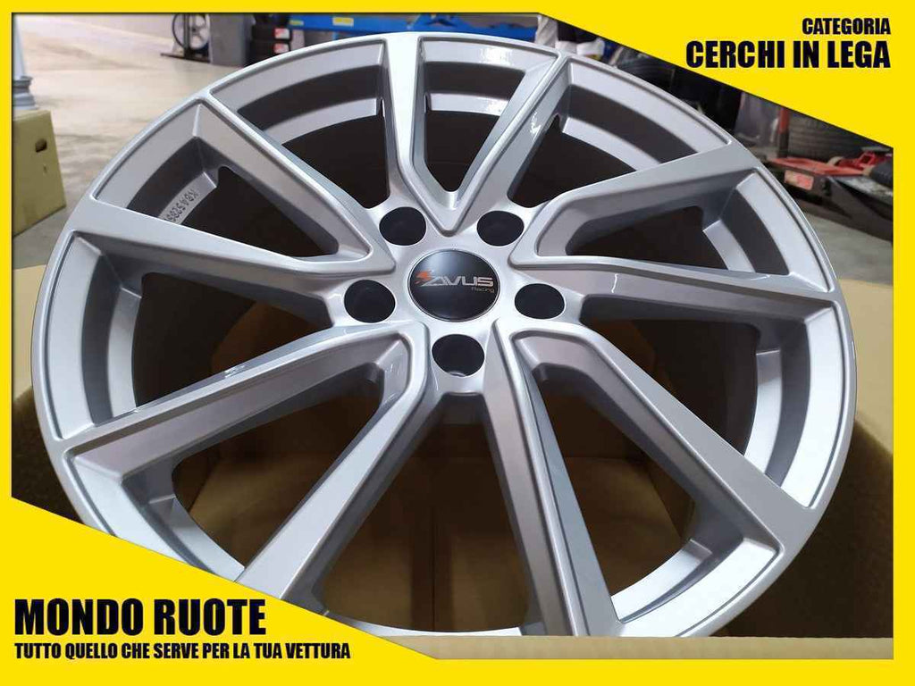 SET4 Cerchi In Lega AVUS 18 Pollici Per RENAULT Clio RS