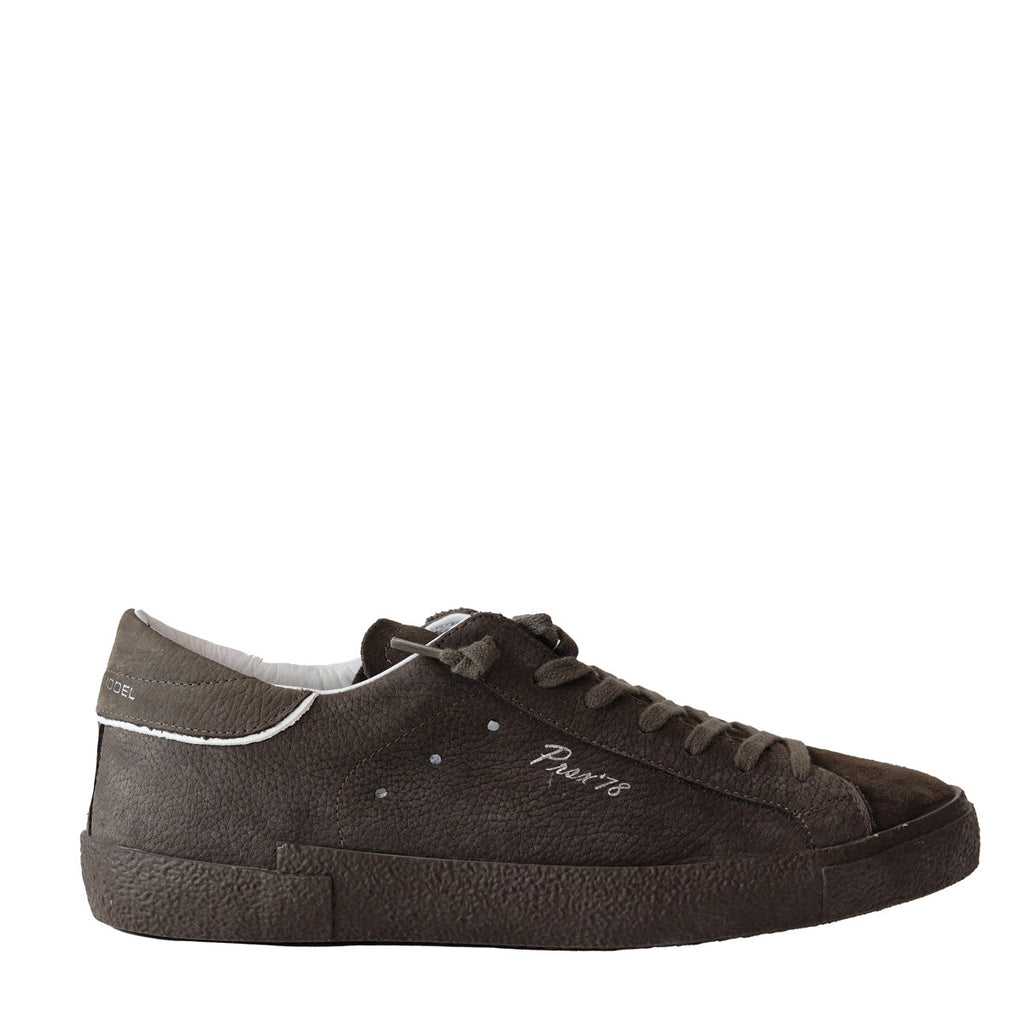SNEAKERS PARIS MARRONE