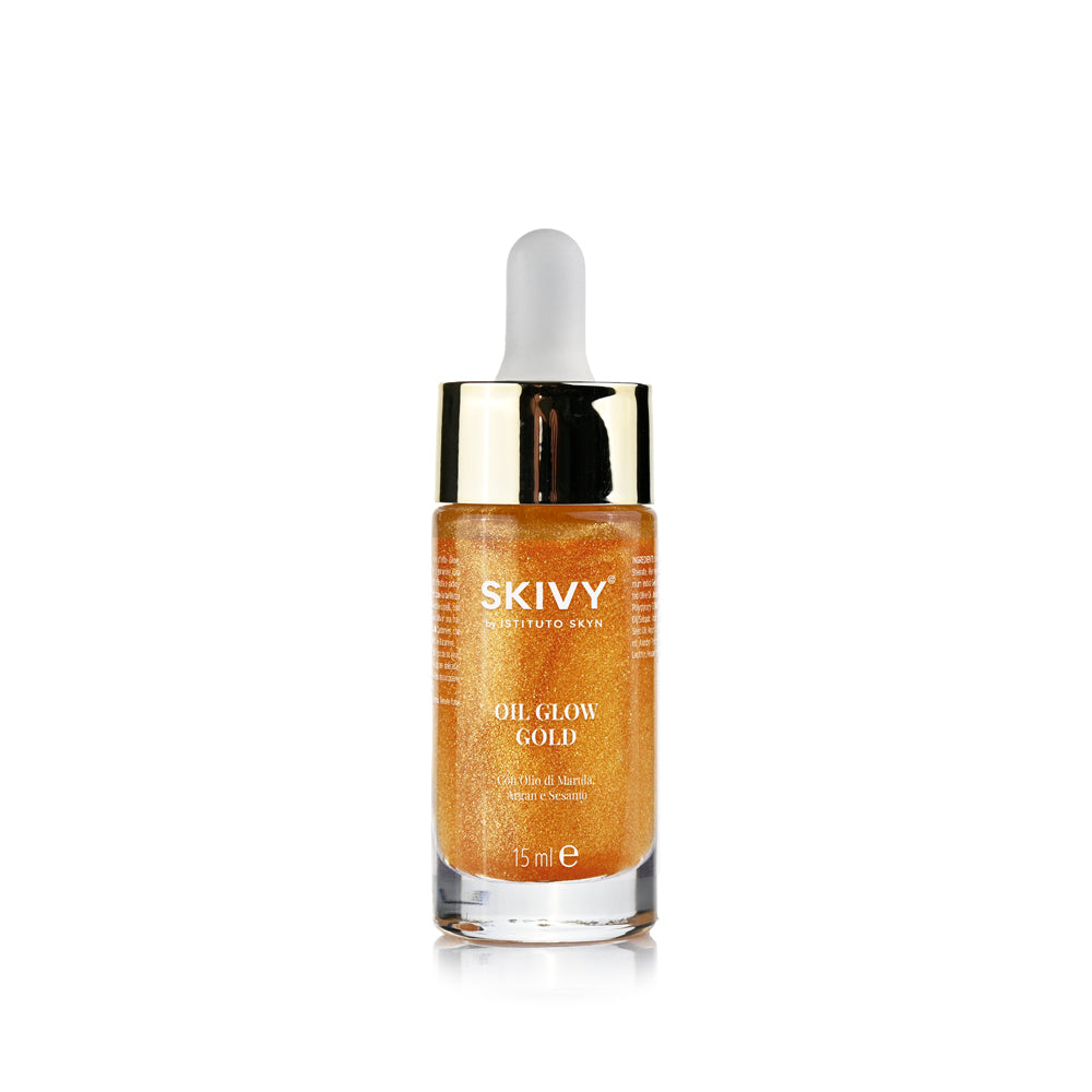 Oil Glow Gold | Olio Illuminante Viso Corpo e Capelli