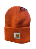 Carhartt cappellino a cuffia Acrilyc Watch Hat 1020222 84 brick taglia unica