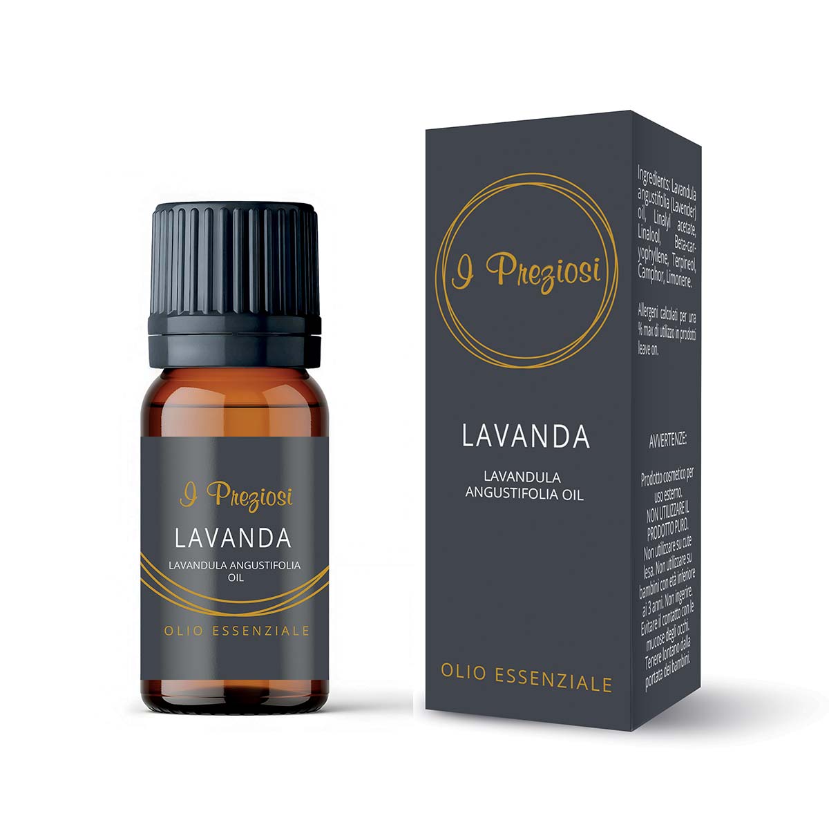 I Preziosi Olio Essenziale Lavanda Angustifolia – Rilassante E Distensivo 10 ml