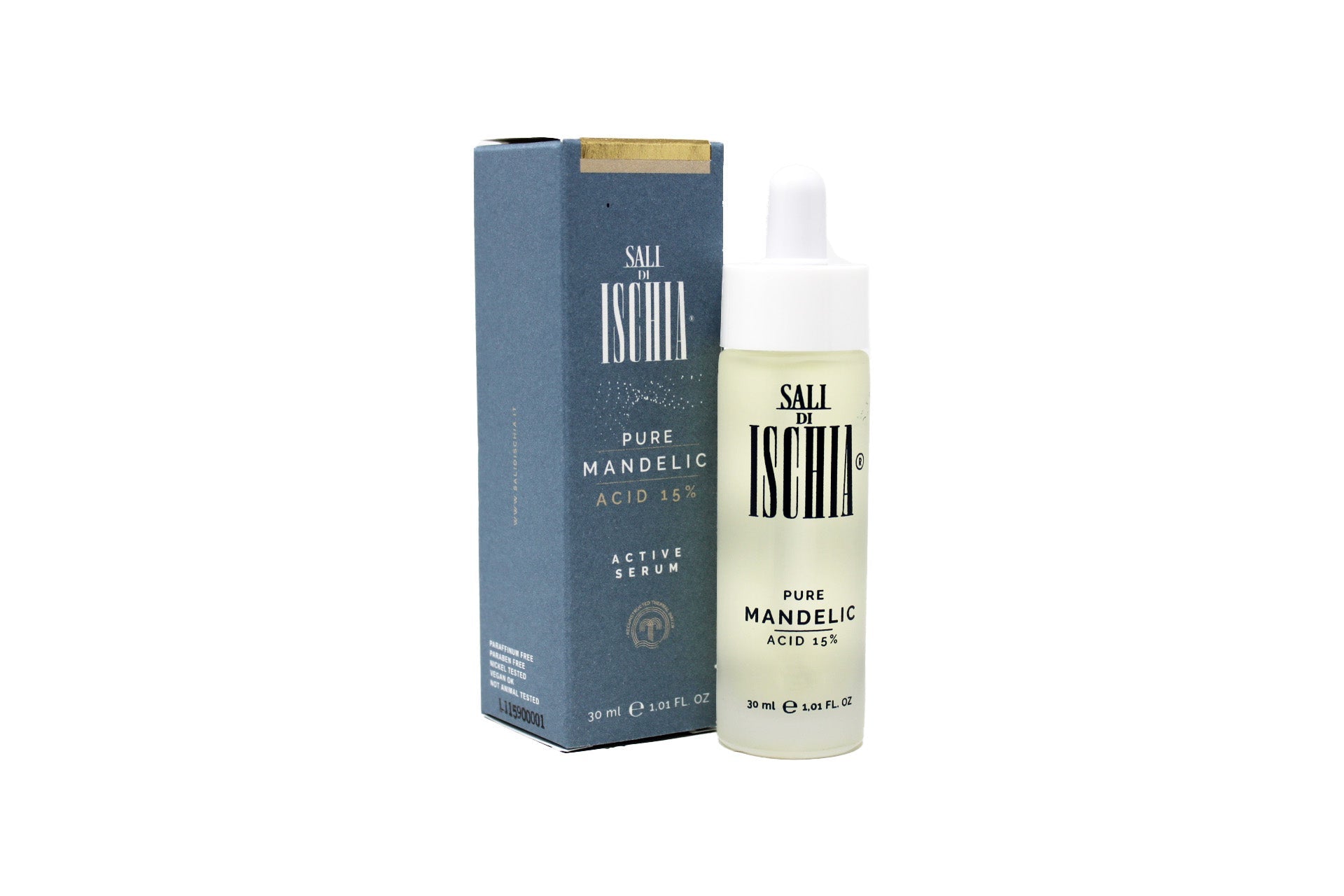 Ischia Eau Thermale Siero Viso Attivo Acido Mandelico 15% 30 ml