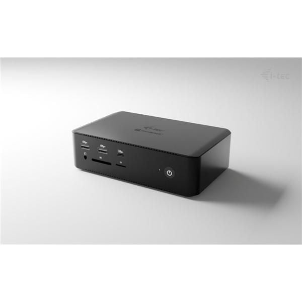 Docking station Thunderbolt5 Quattro Display, 5 porte USB, 2,5 GLAN con Alimentatore 140 W [TB5QUATTRODOCKPD]