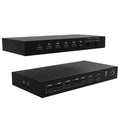 KVM Docking Station PRO per 3 HOST (PC, NB, Tablet, Console Gioco), 2 MONITOR, Alimentazione intelligente (1x92 W o 2x65 W) [C31KVMDOCKPDPRO]