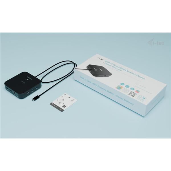 Docking station USB-C Dual HDMI (2XHDMI) con PD 100 W [C31DUALHDMIDOCKPD]