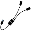 HUB USB-A CAVO Flessibile a 2 porte (2x USB-A) [U3CBLHUB2A]