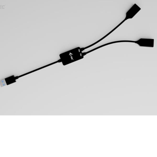 HUB USB-A CAVO Flessibile a 2 porte (2x USB-A) [U3CBLHUB2A]