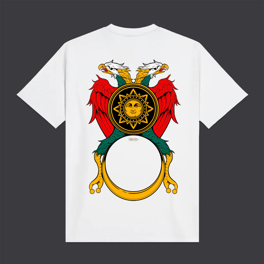 Dolly Noire T-shirt Uomo Asso di Denari Bianco TS916-TT-02