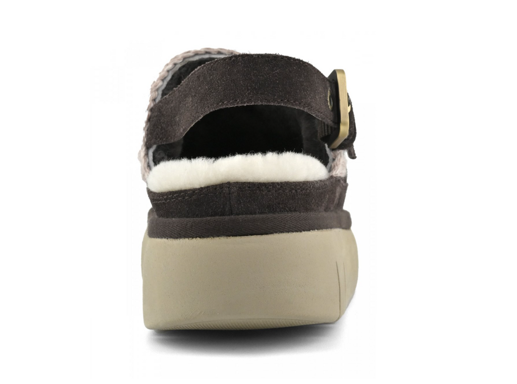 ESKIMO CLOG SLIPPER MARRONE