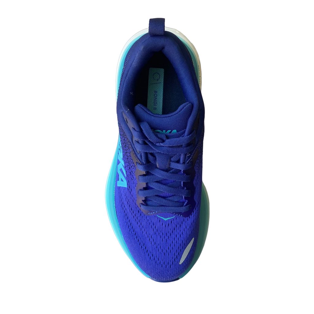 Hoka One One scarpa da corsa da donna ammortizzata Bondi 8 1127952/BBES blu scuro-blu chiaro