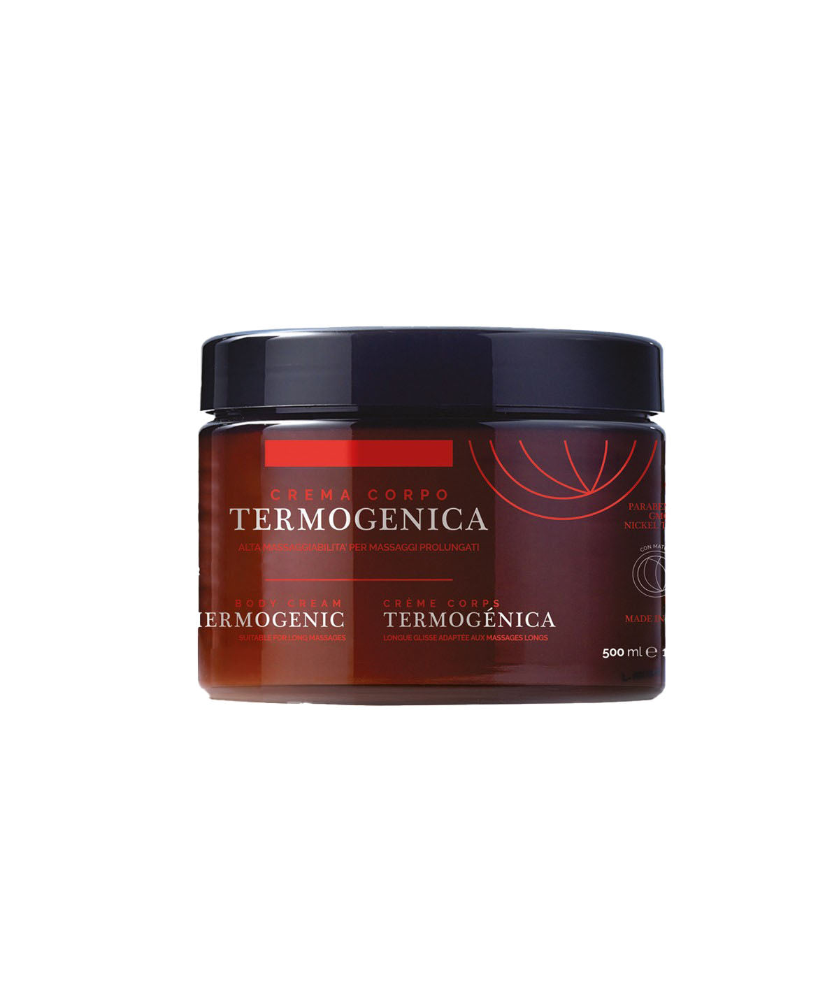 Ischia Eau Thermale Crema Massaggio Corpo Termogenica 500 ml