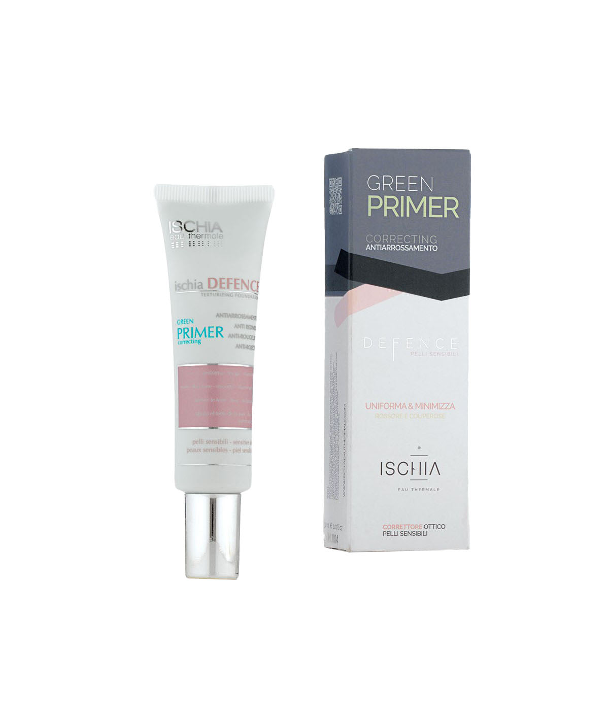 Ischia Eau Thermale Defence Green Primer Correcting Anti Arrossamento 30 ml