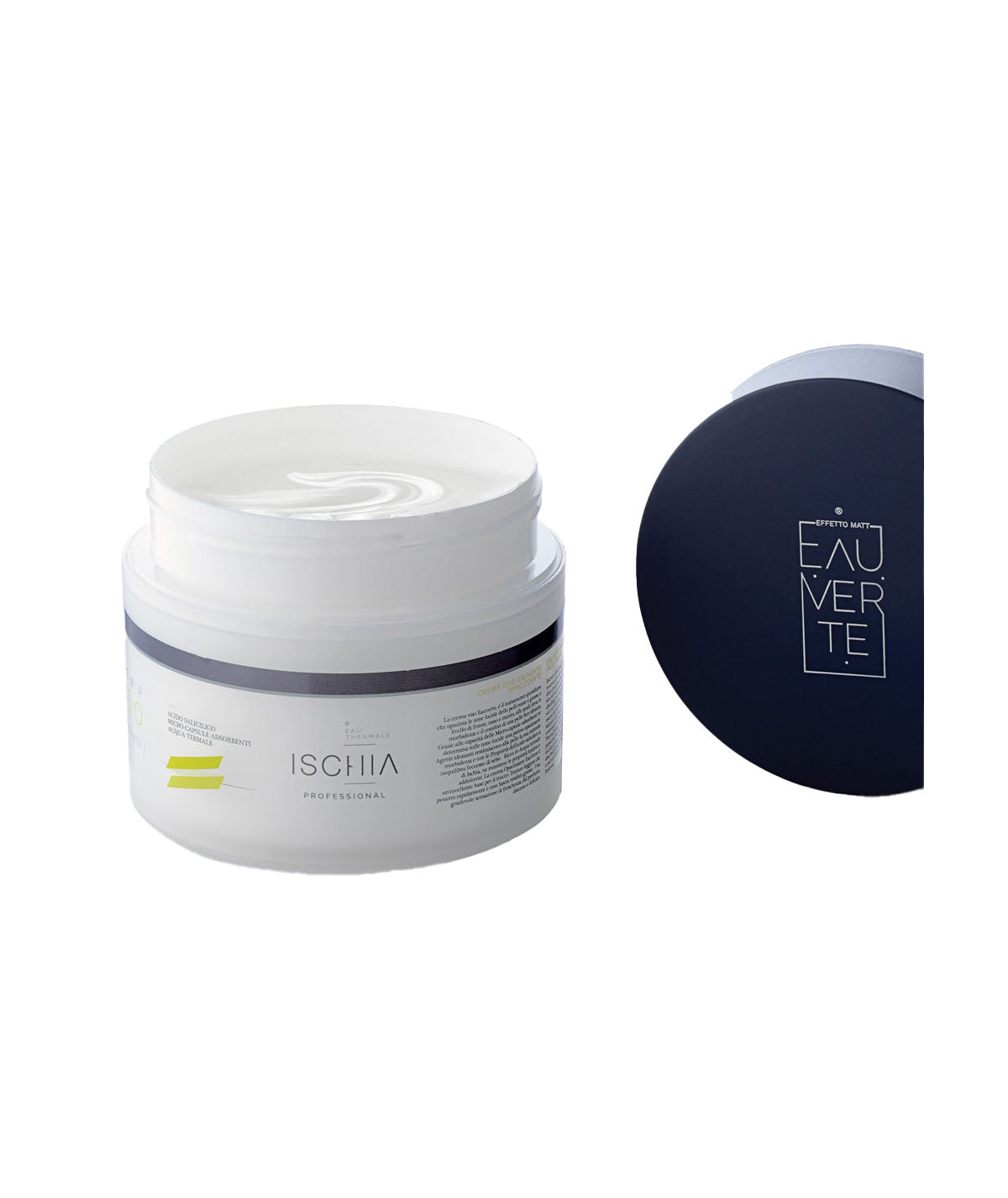 Ischia Eau Thermale Eauverte Crema Viso Opacizzante 250 ml