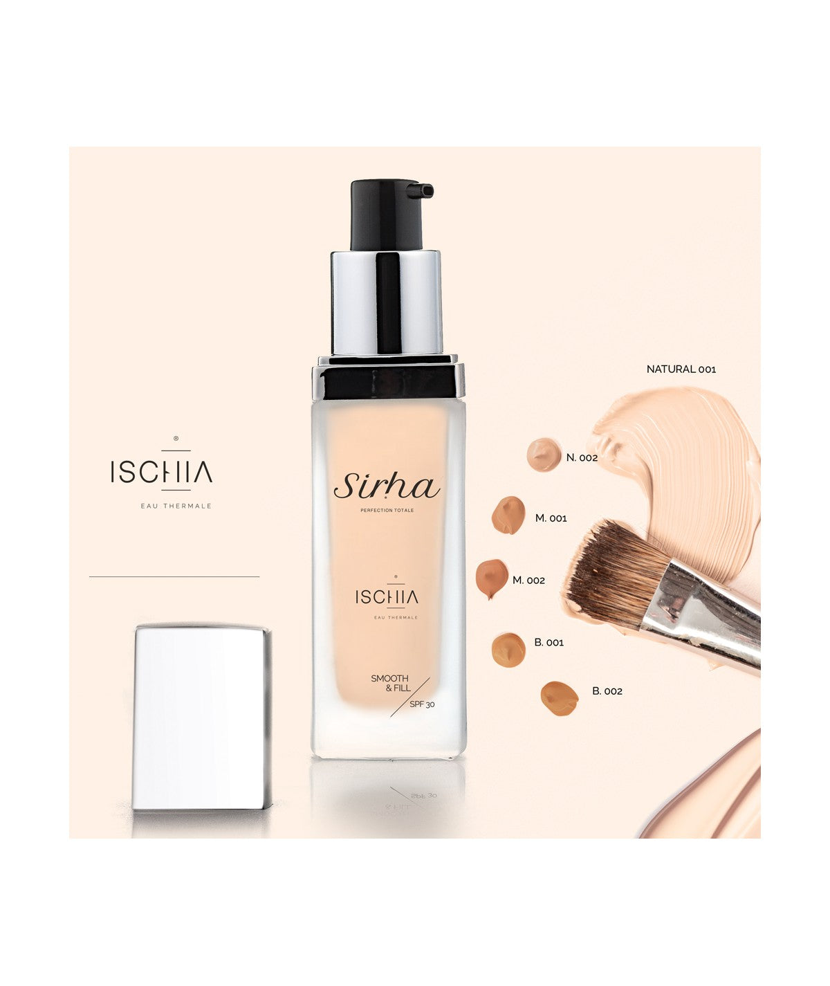 Ischia Eau Thermale Sirha Oxy'N Fill Fondotinta Fluido 30 ml