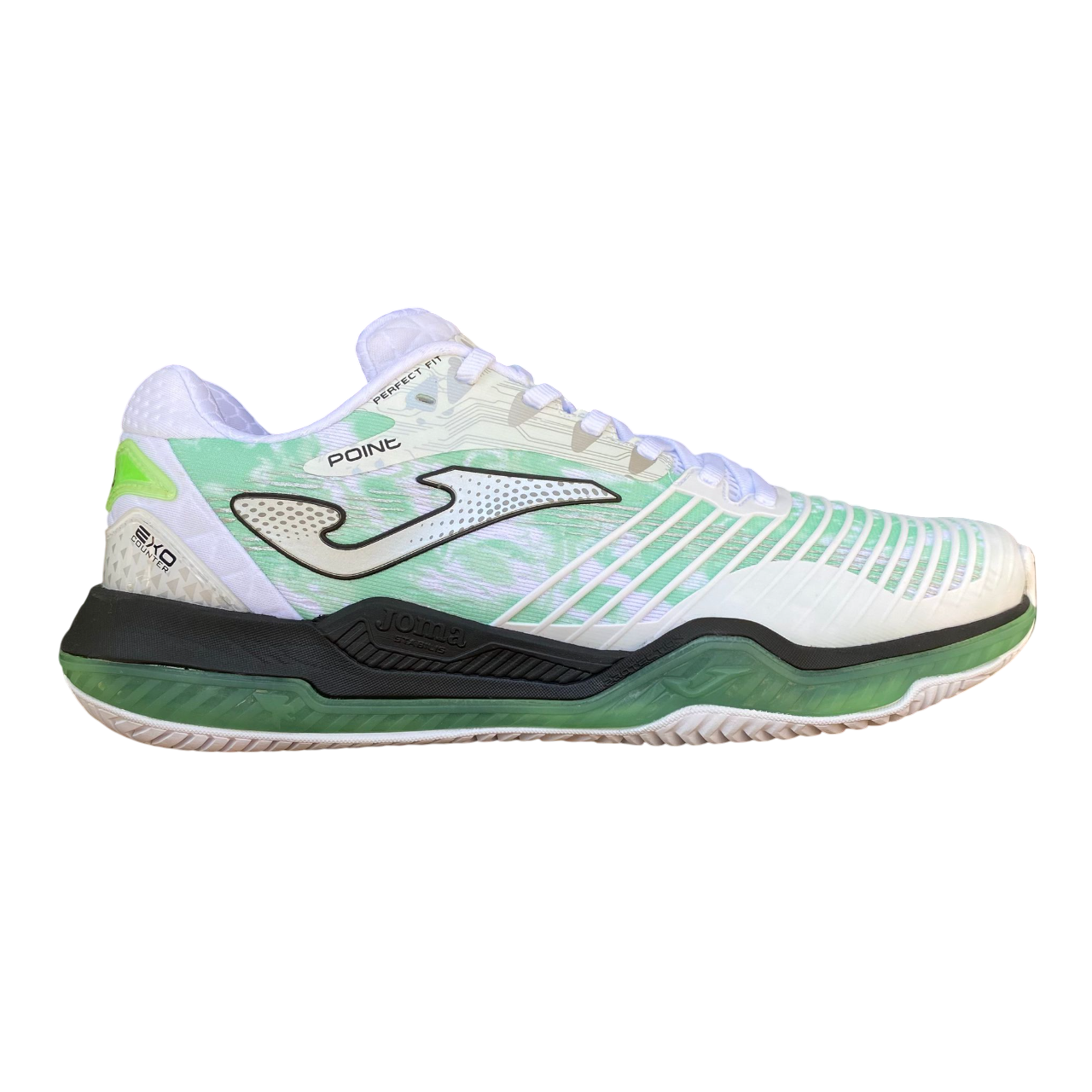 Joma Point Men 2502 TPOIW2502AC - Scarpe Tennis Professionali Uomo Bianche