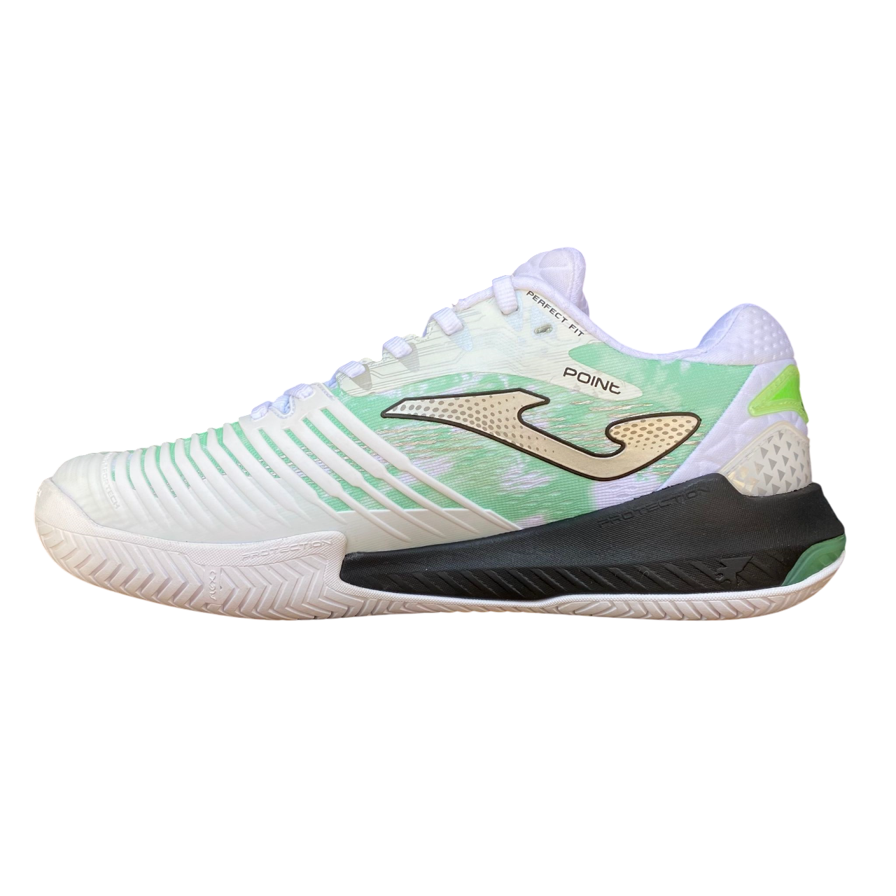 Joma Point Men 2502 TPOIW2502AC - Scarpe Tennis Professionali Uomo Bianche