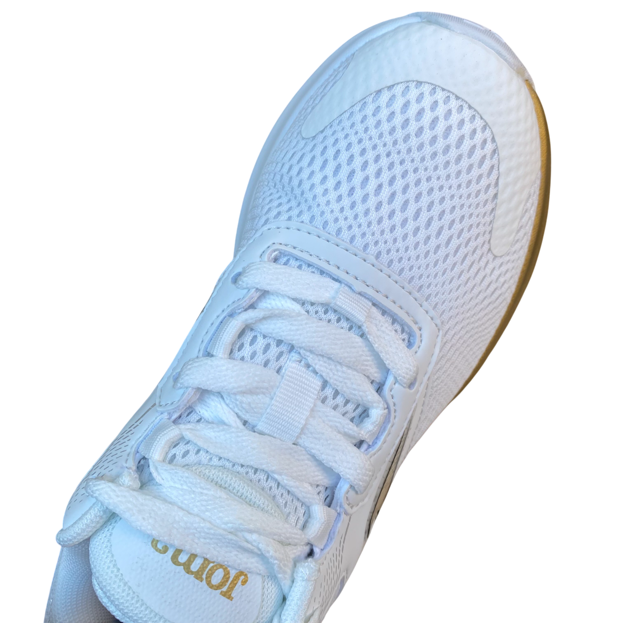 Joma – Scarpa Donna da Corsa RACTLW2502 ACTIVE LADY 2502 Bianco-Oro | Comfort, Ammortizzazione e Stile Moderno