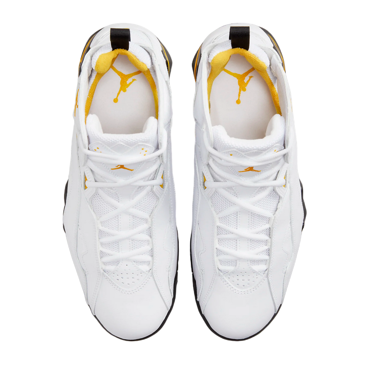 Jordan True Flight 342964-107 Lifestyle Sneakers Uomo Bianco Giallo Ocra Nero
