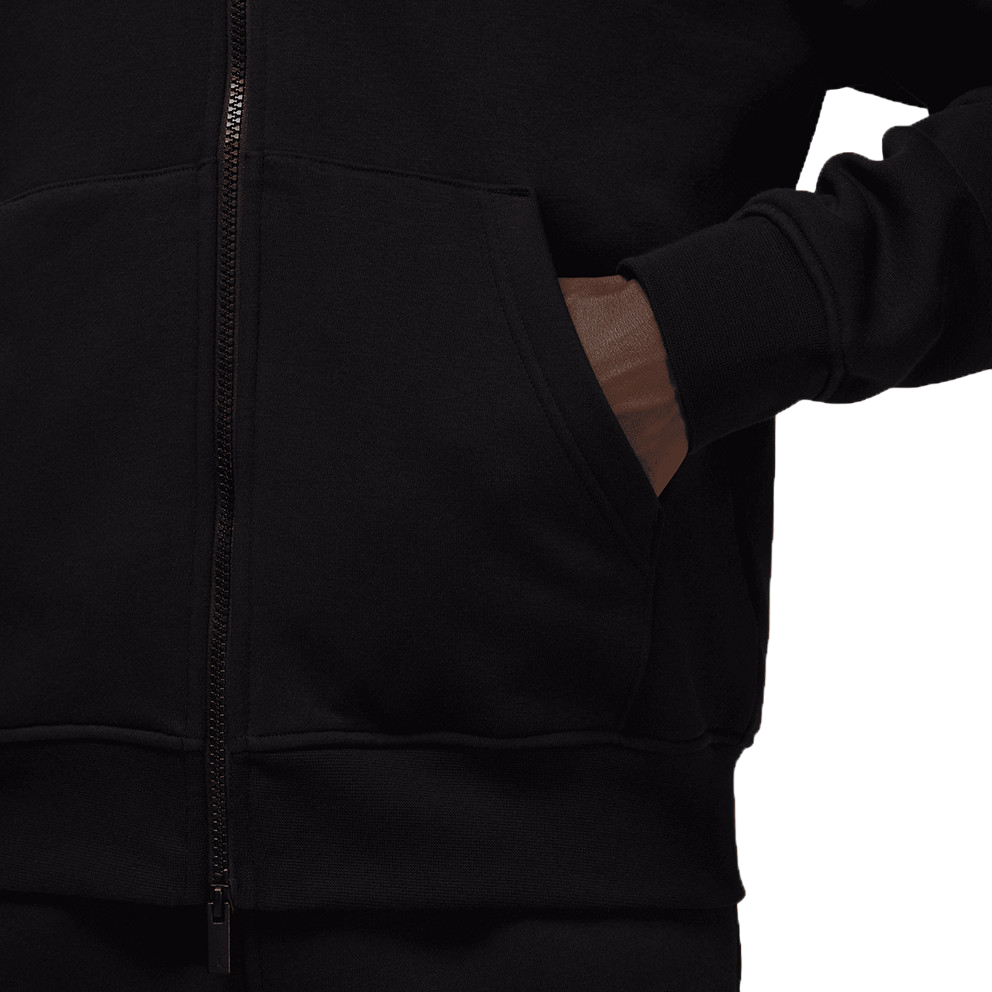 Jordan – Felpa con Cappuccio e Cerniera Intera Brooklyn Fleece FV7289-010 Nero | Comfort Moderno, Stile Urban e Praticità per Ogni Giorno
