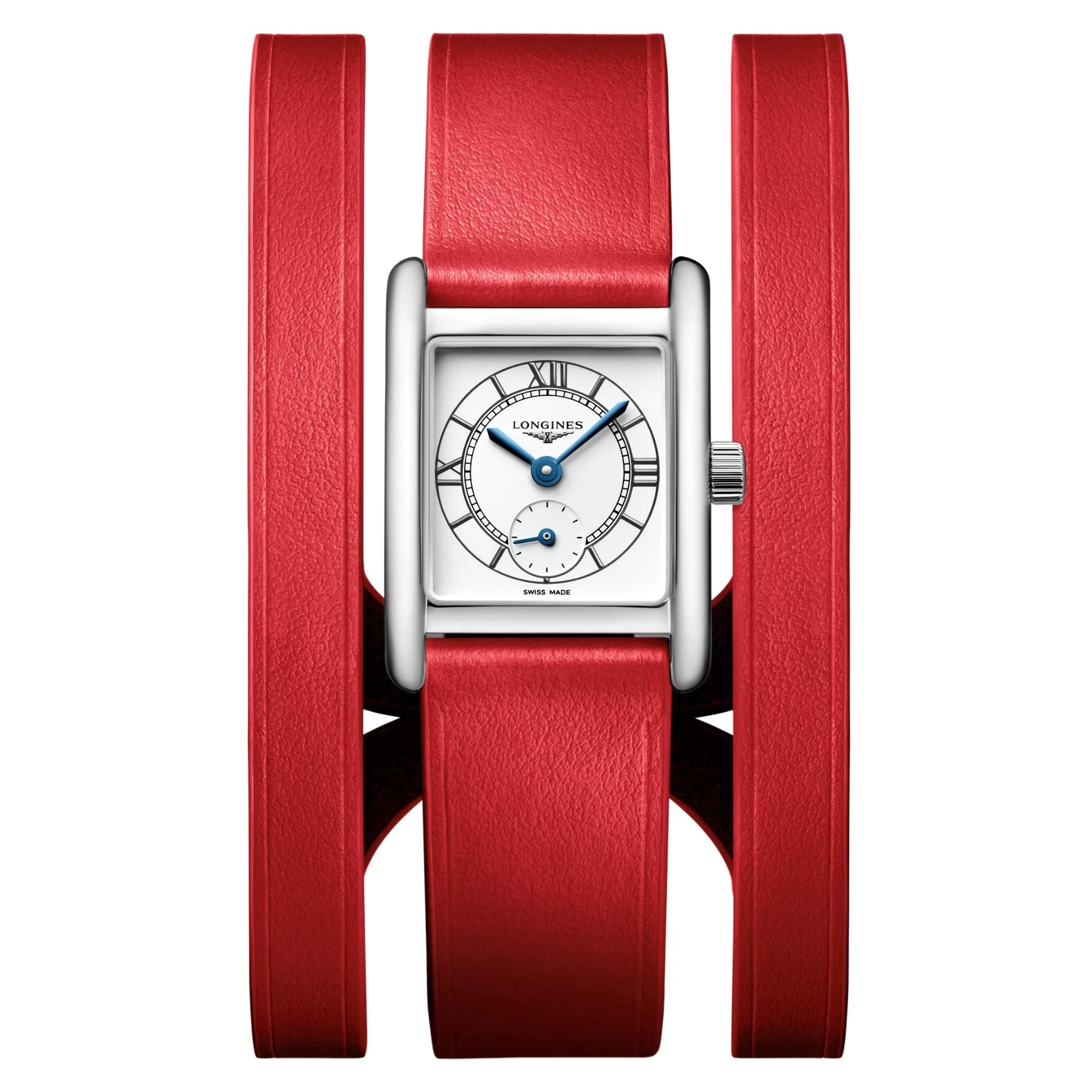 Longines orologio Mini Dolcevita 21.50x29.00mm argento quarzo acciaio L5.200.4.75.0