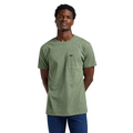 Lee maglietta manica corta da uomo con taschino 112365383 verde mela