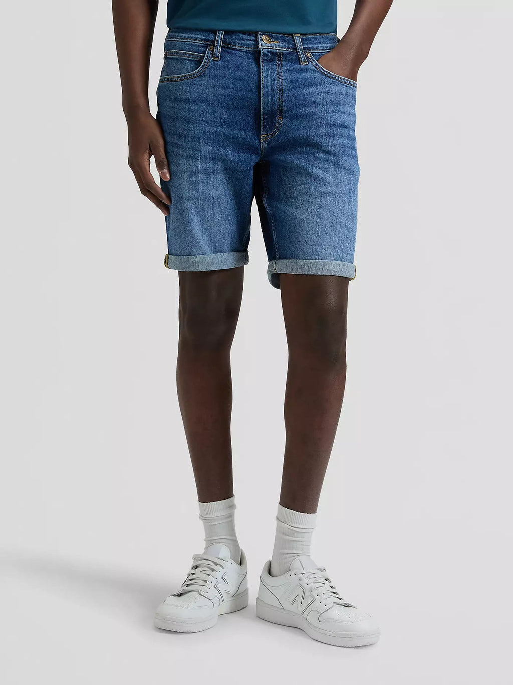 Lee Rider Slim Bundy 112376385 – Bermuda Jeans Uomo