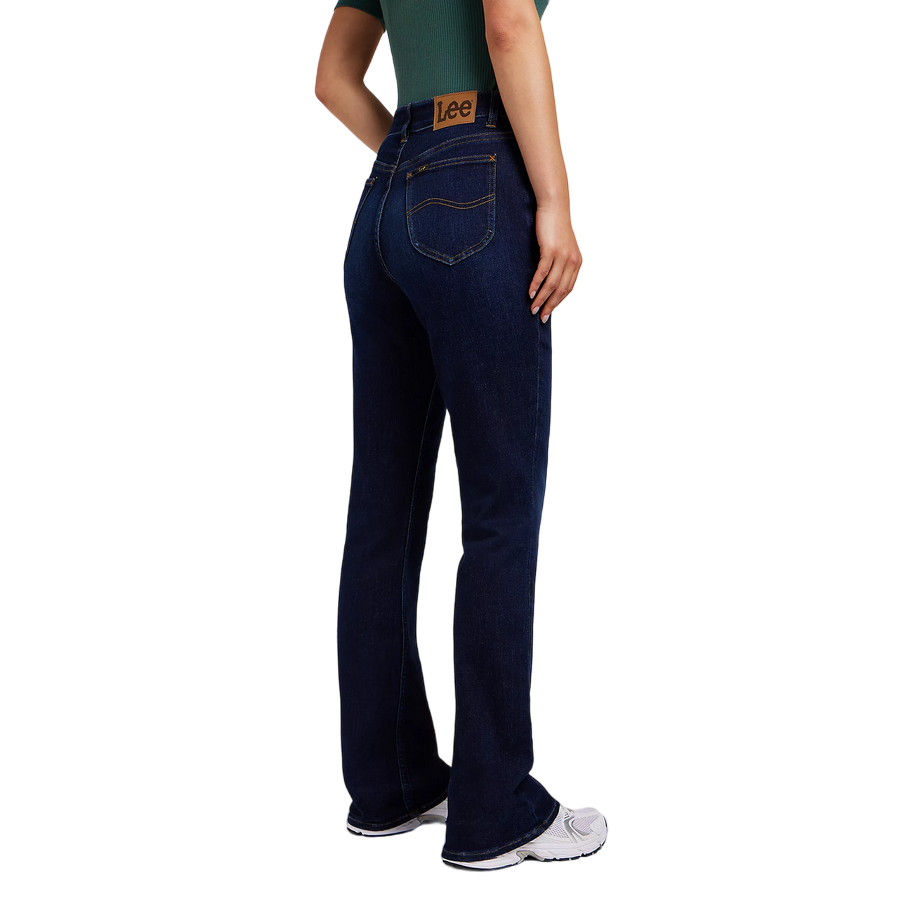 Lee Jeans Donna a Zampa Ultra Lux Comfort 112350781 Blu Scuro